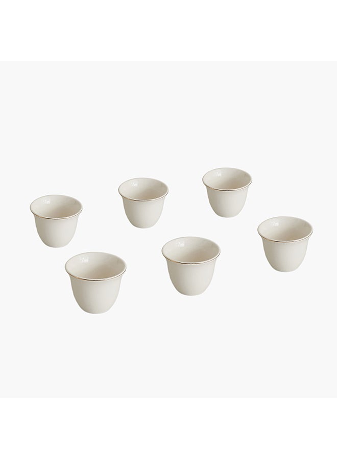 Home Box Cawa Cup Set, White, 6 Pieces - Image 5